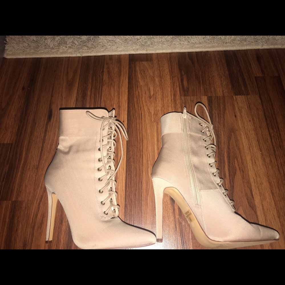 Suede Stiletto Boots